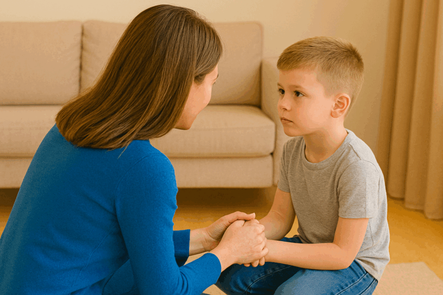 Trennung mit Kindern – Wie sage ich es meinem Kind?